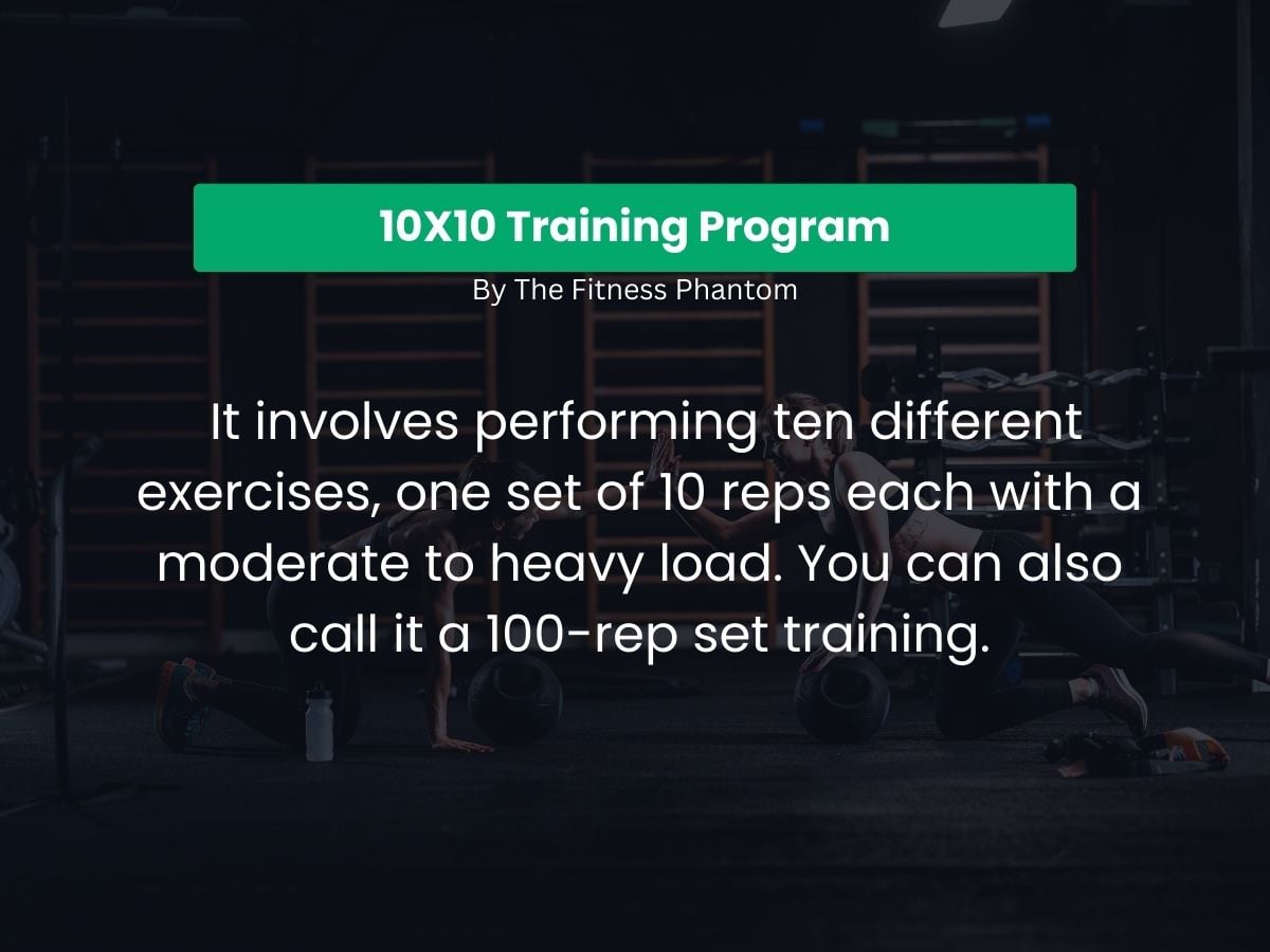 10X10 Training Program