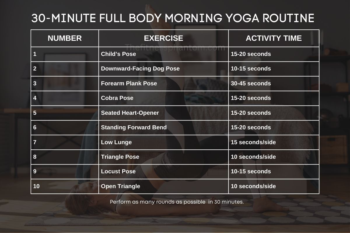 30-Minute Full Body Morning Yoga Routine