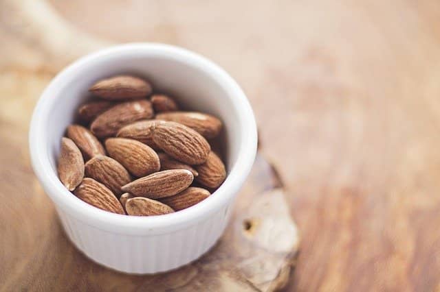 High protein almond strengthen and increase muscle mass