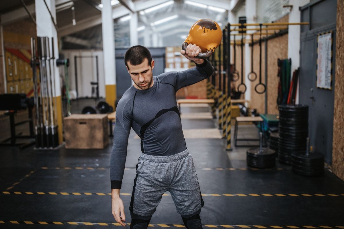 Alternate Day Kettlebell Dumbbell Split Workout