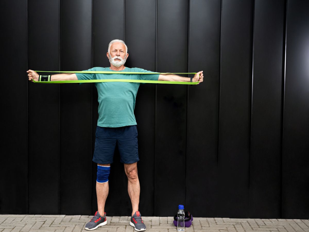 Resistance Band Pull Apart