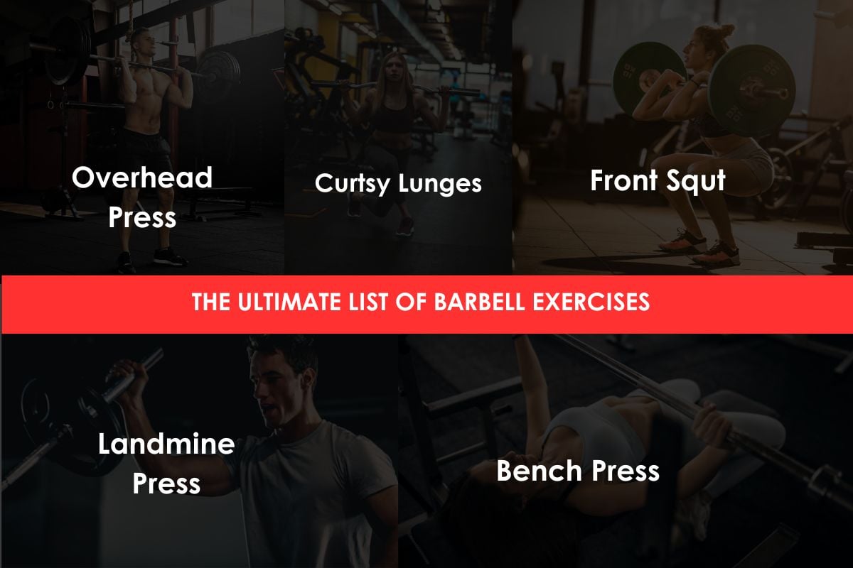 Barbell Exercises List