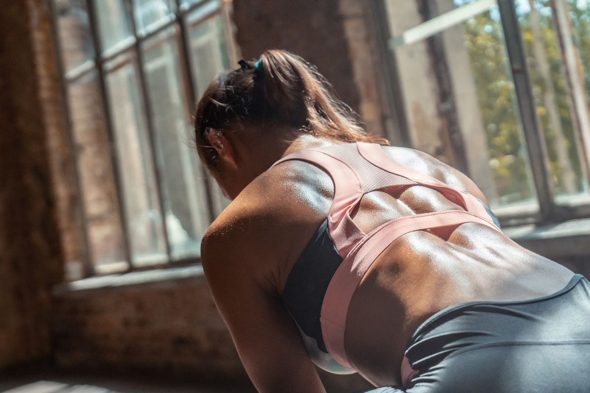 Biceps and back workout