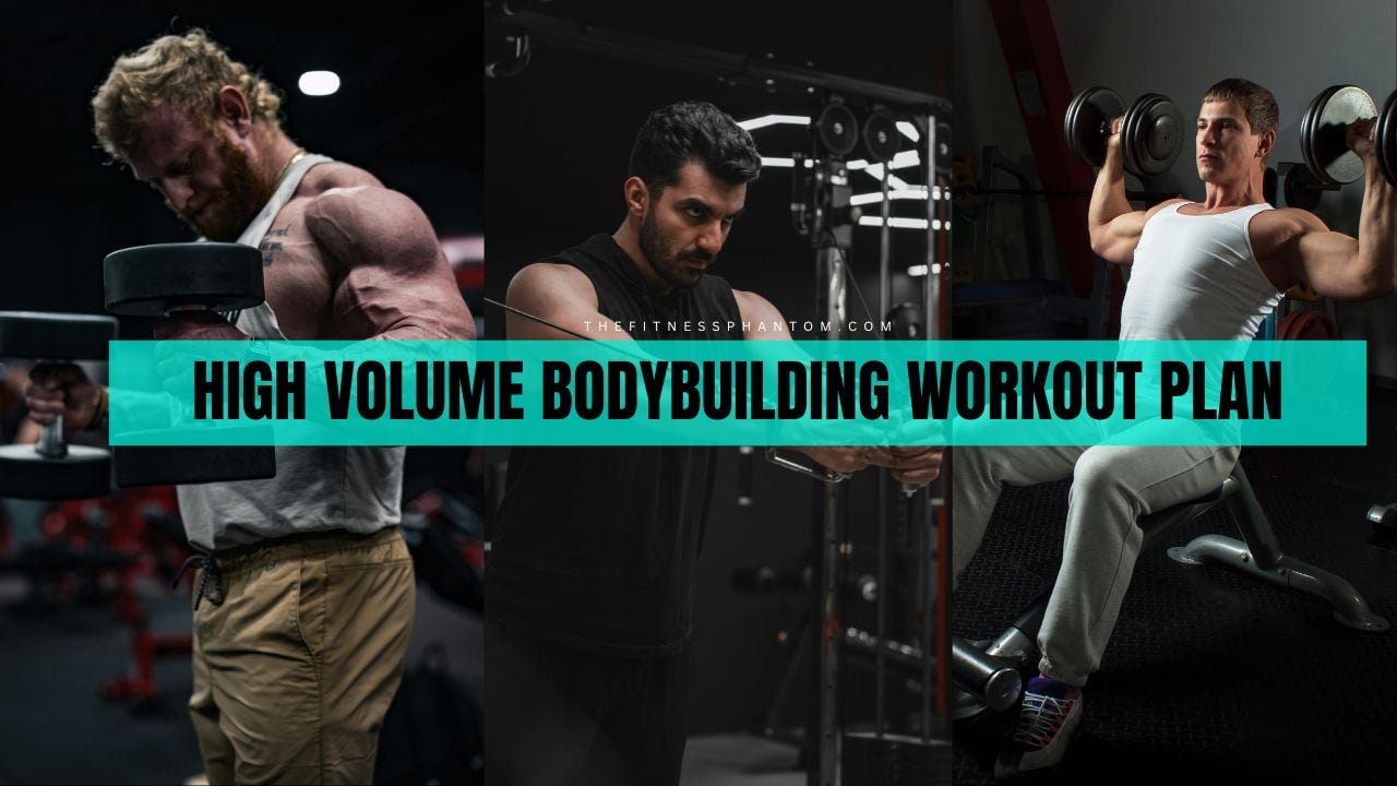 Bodybuilding High Volume Workout Plan