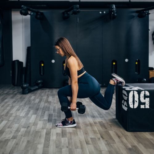 List of 55 Best Compound Exercises with Pictures, Videos & PDF Bulgarian Split Squat