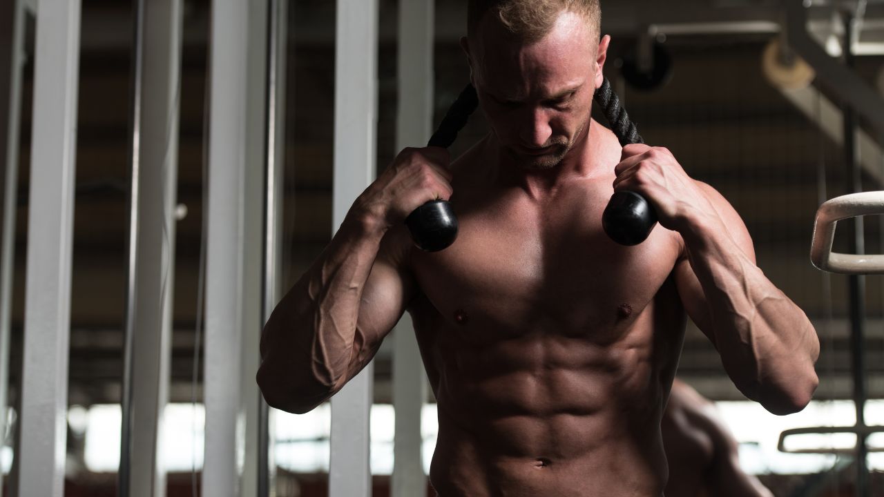 Cable Pulley Abs Workout