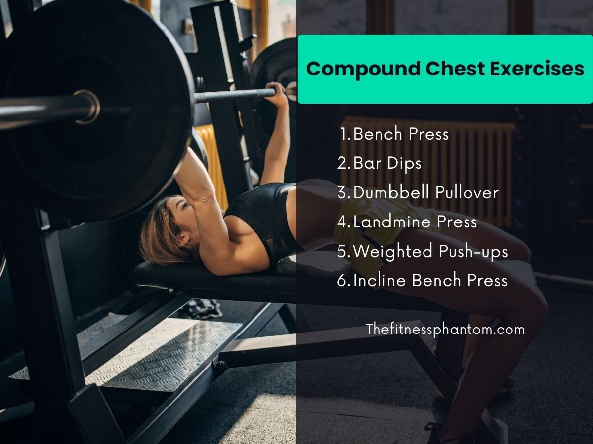 List of 55 Best Compound Exercises with Pictures, Videos & PDF Compound Chest Exercises