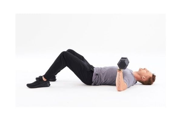 14 Dumbbell Floor Exercises You Can Do While Lying Down Dumbbell Floor Exercises