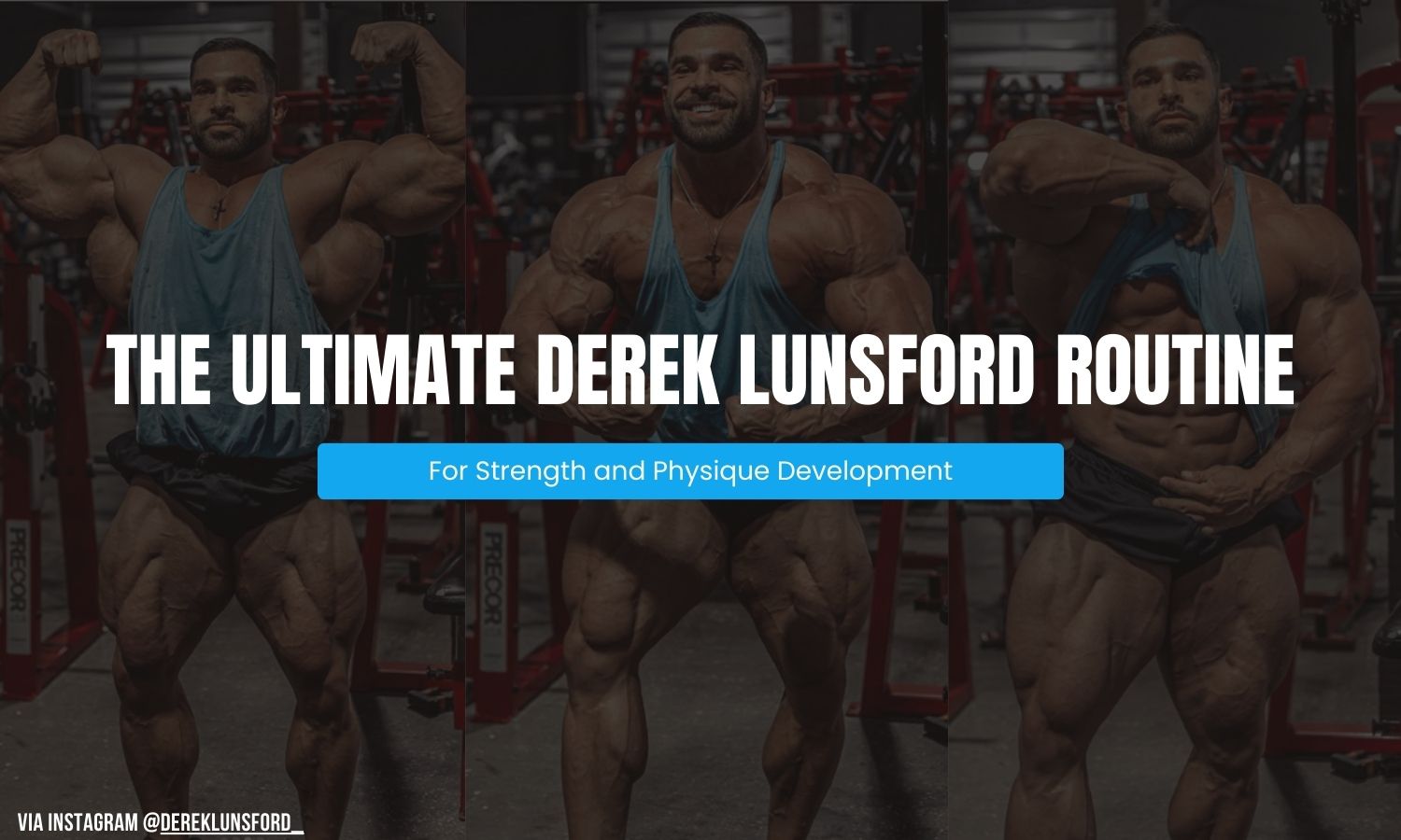 Derek Lunsford Workout Routine