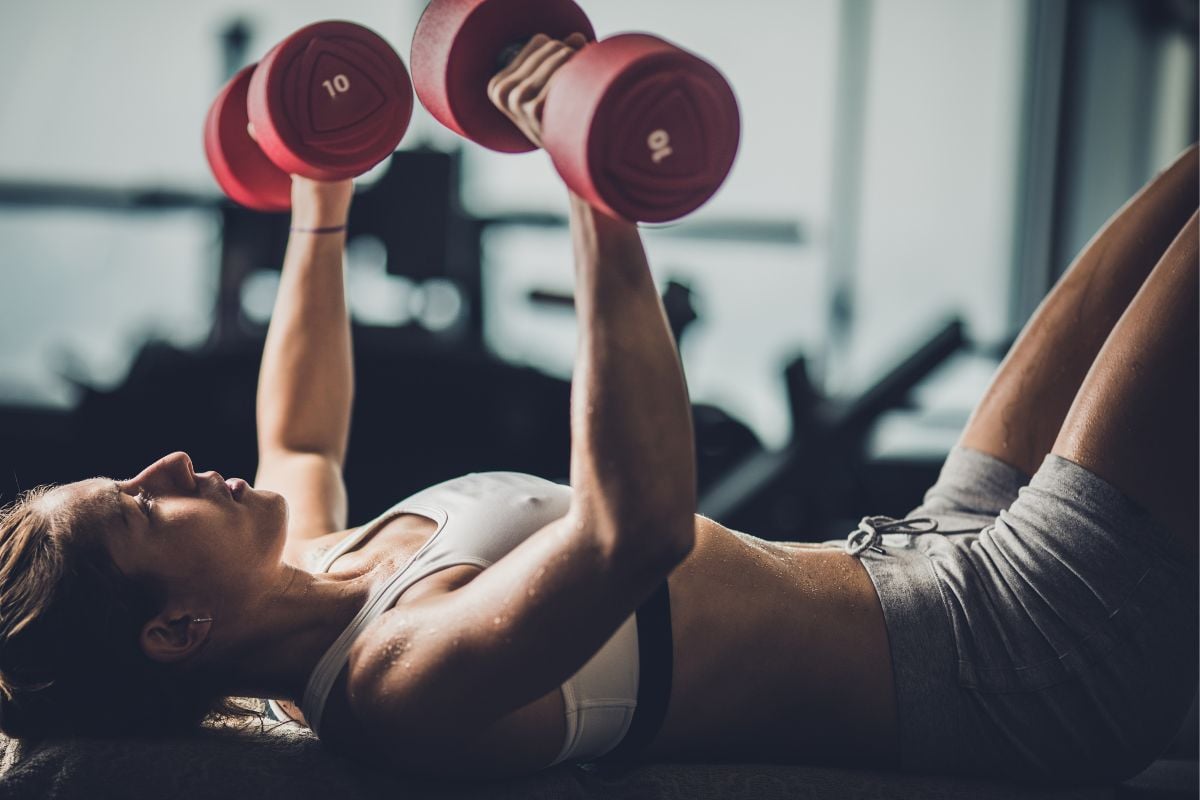 Dumbbell Floor Press