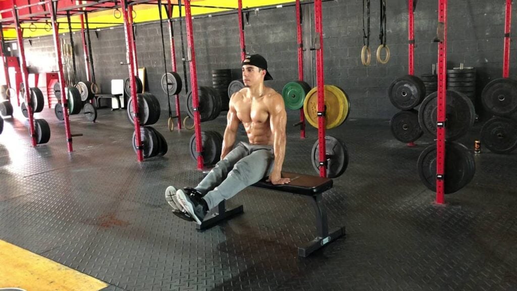 How to do Dumbbell Leg Extension at home