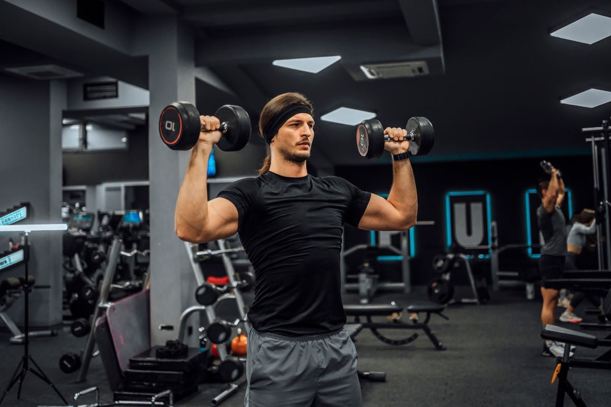 30 Best Functional Dumbbell Exercises to Scale Your Fitness Psuh Press, A Dumbbell Functional Workout