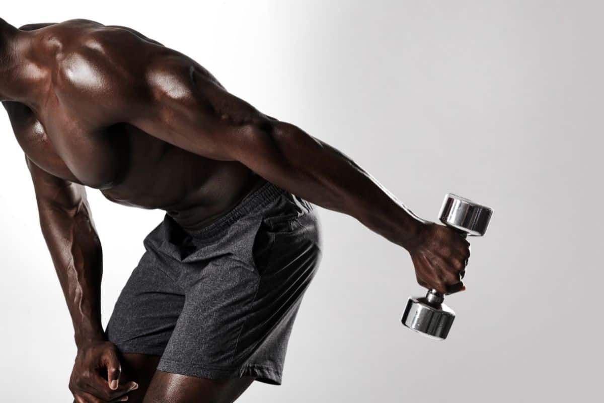Standing dumbbell triceps exercises