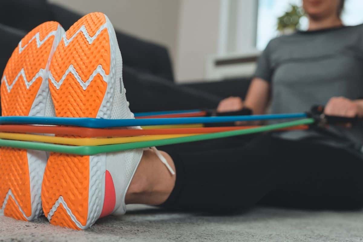 full body workout with resistance bands