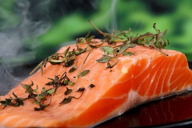 high protein salmon for weight gain