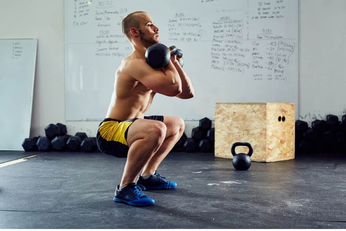 Kettlebell Squat For Quad