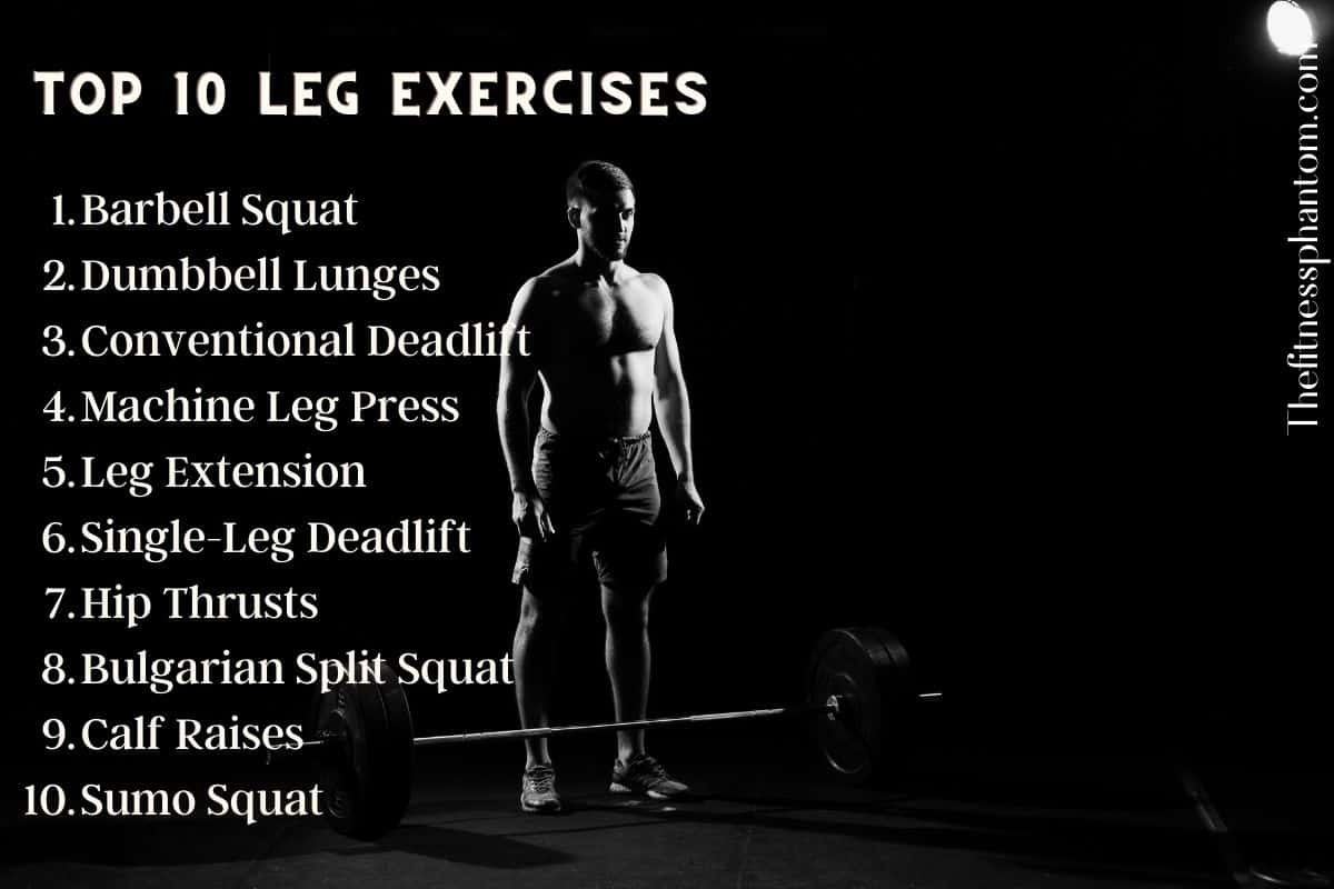 Leg Exercises List