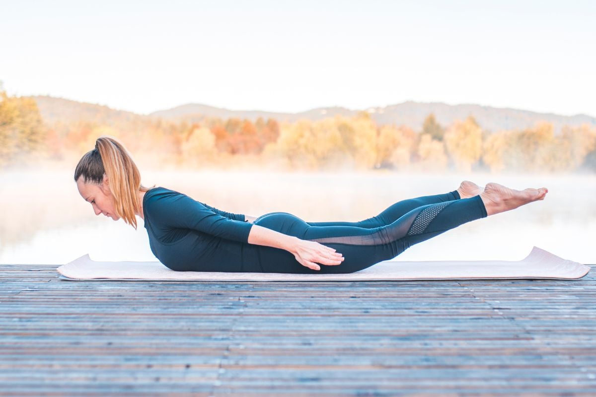 Calisthenics Lower Back Workout (10 Best Exercises) Locust Pose for Lower Back