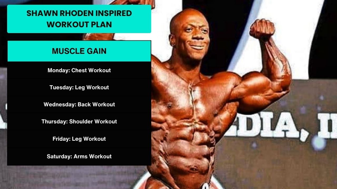 Olympia Shawn Rhoden Workout Routine
