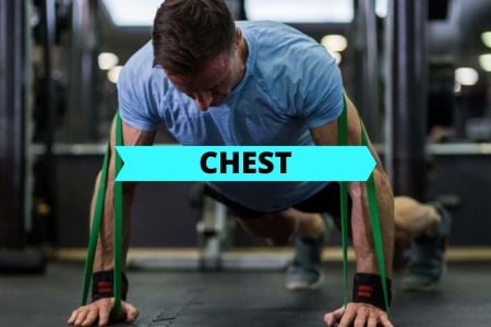 Resistance Band Chest Training