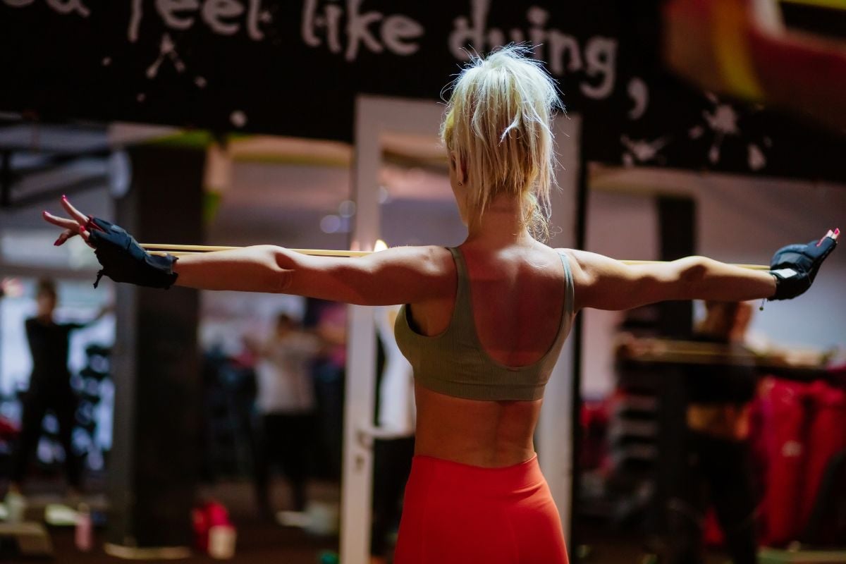 Resistance Band Pull Apart