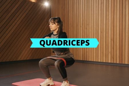 Resistance Band Quads Training