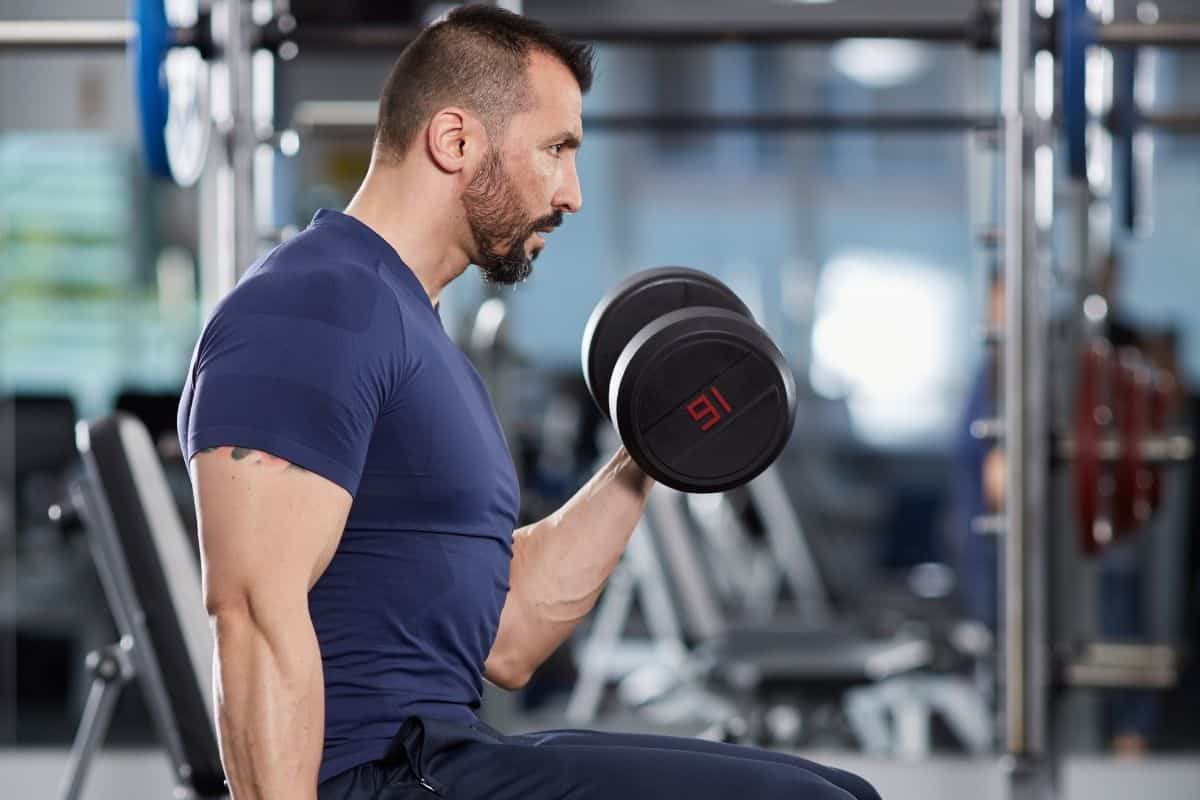 30 Best Dumbbell Exercises for Beginners to Build Muscle Biceps Dumbbell Workout For Beginners