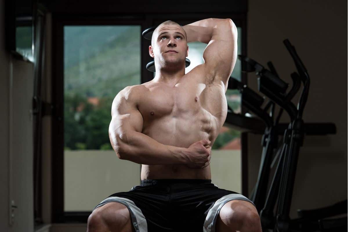 25 Push-Pull Upper Body Strength Exercises for Mass Growth Single arm Overhead Tricep