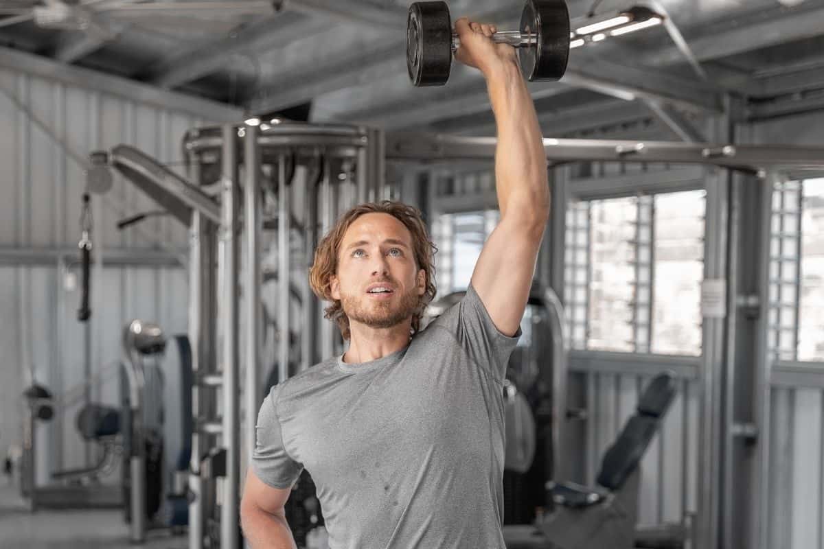 single dumbbell workout for shoulder