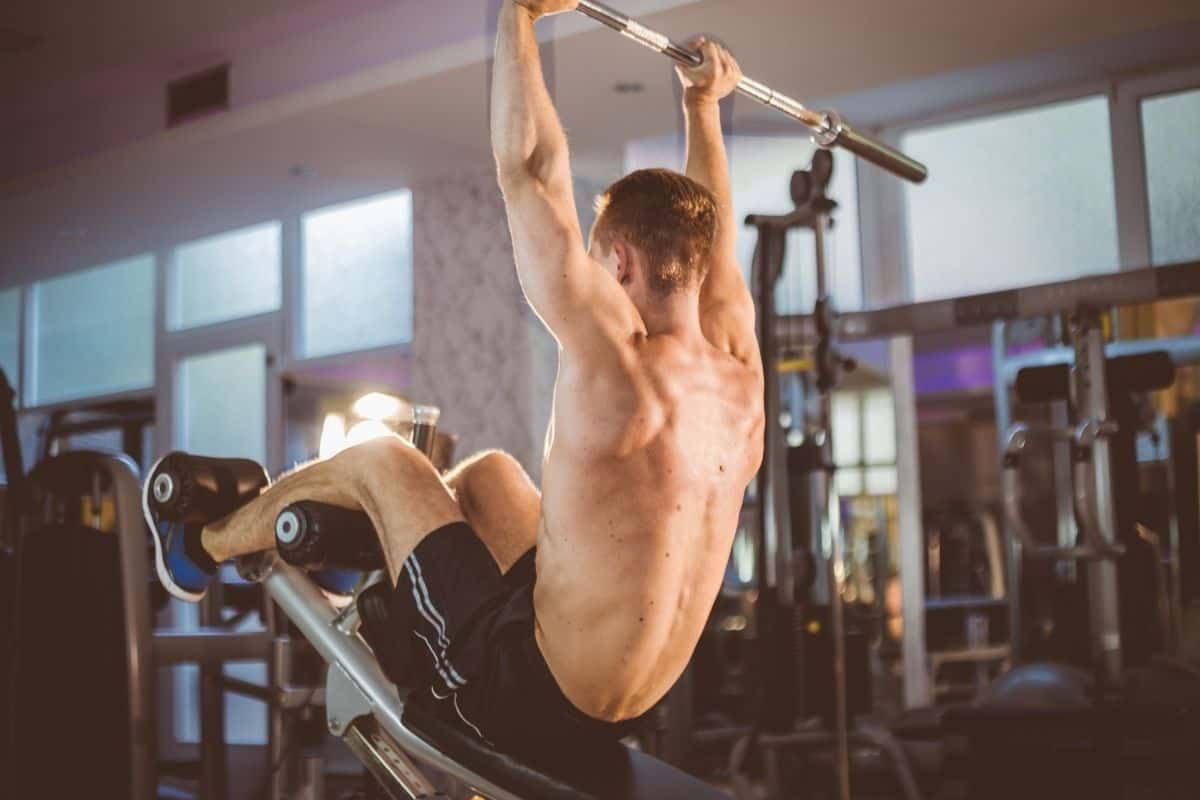 Sit-up workout bench