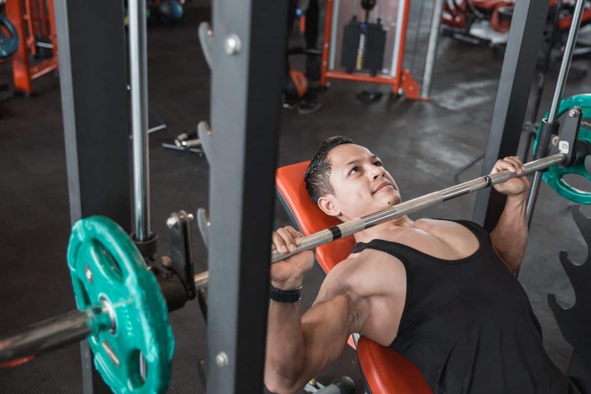 smith machine chest exercises
