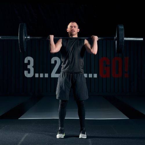 List of 55 Best Compound Exercises with Pictures, Videos & PDF Standing Military Press