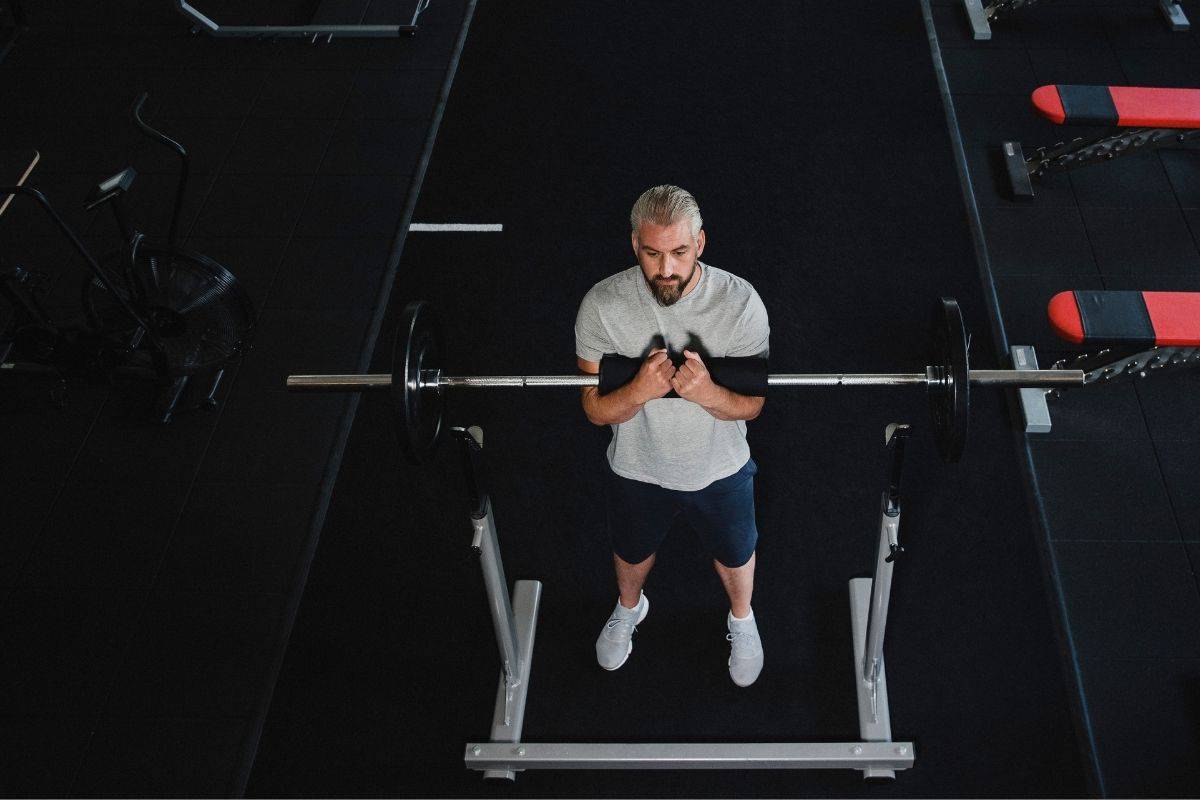 Zercher Squat is one of the best barbell squat variations